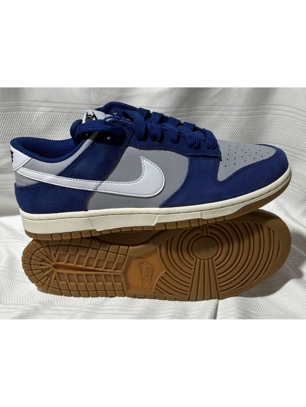 Nike Dunk Low Retro SE Men's Sneakers Size 10 Blue Gray White
